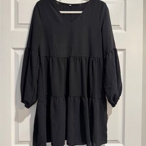 Elegant Black Women's Dress